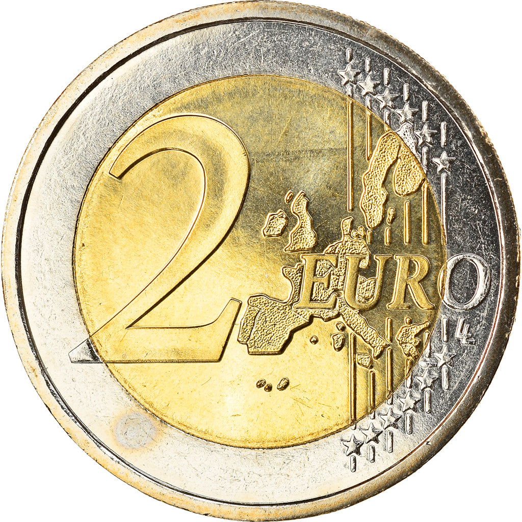 France, 2 Euro, 2003, Paris, MS(65-70), Bi-Metallic, KM:1289