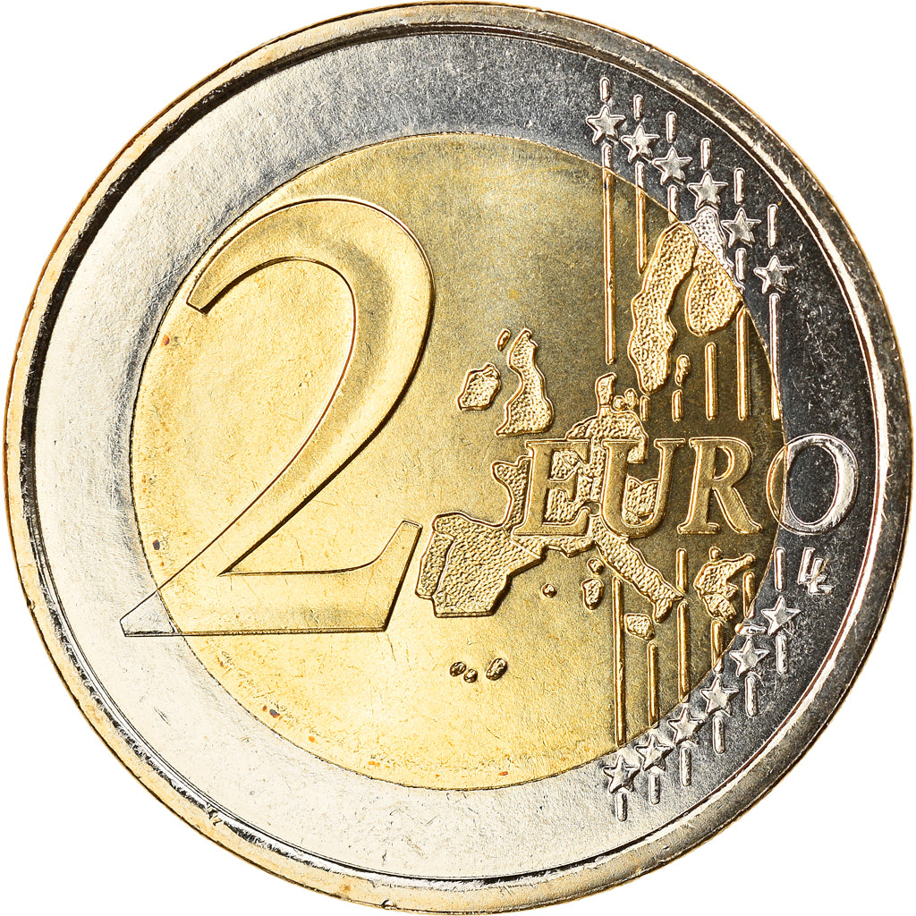 France, 2 Euro, 2001, Paris, FDC, Bi-Metallic, KM:1289