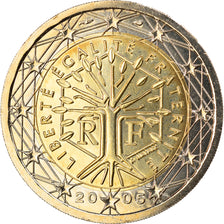 France, 2 Euro, 2005, Paris, MS(65-70), Bi-Metallic, KM:1289