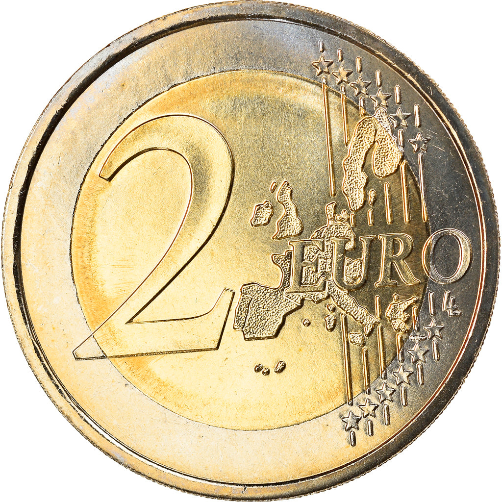 France, 2 Euro, 2005, Paris, MS(65-70), Bi-Metallic, KM:1289