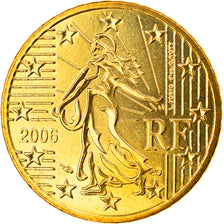 France, 50 Euro Cent, 2006, Paris, FDC, Laiton, KM:1287