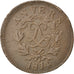 FRENCH STATES, 10 Centimes, 1814, KM #7.2, EF(40-45), Bronze, Gadoury #193d,...