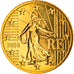France, 50 Euro Cent, 2007, Paris, MS(65-70), Brass, KM:1412