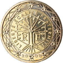 France, 2 Euro, 2008, Paris, MS(65-70), Bi-Metallic, KM:1414