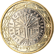 France, Euro, 2009, Paris, MS(65-70), Bi-Metallic, KM:1413