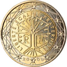 France, 2 Euro, 2009, Paris, MS(65-70), Bi-Metallic, KM:1414