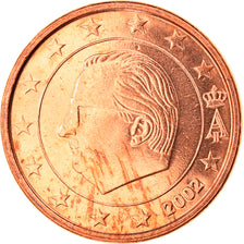 Belgium, Euro Cent, 2002, Brussels, MS(65-70), Copper Plated Steel, KM:224