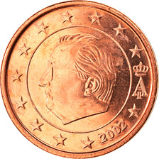 Belgium, 2 Euro Cent, 2002, Brussels, MS(65-70), Copper Plated Steel, KM:225