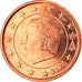 Belgium, 2 Euro Cent, 2002, Brussels, MS(65-70), Copper Plated Steel, KM:225