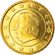 Belgio, 10 Euro Cent, 2002, Brussels, FDC, Ottone, KM:227