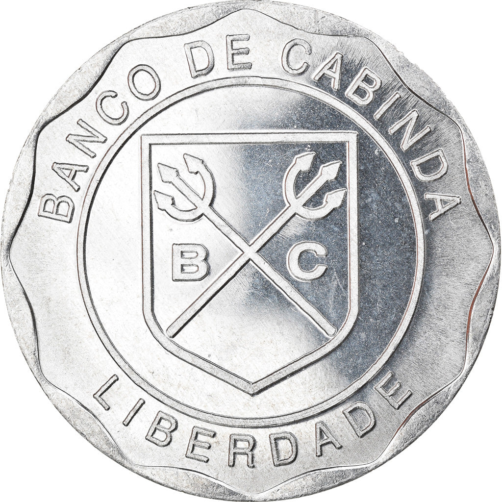 Monnaie, CABINDA, 1 billion de reais, 2018, Fondation de Cabinda, SPL, Aluminium