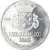 Monnaie, CABINDA, 1 billion de reais, 2018, Fondation de Cabinda, SPL, Aluminium