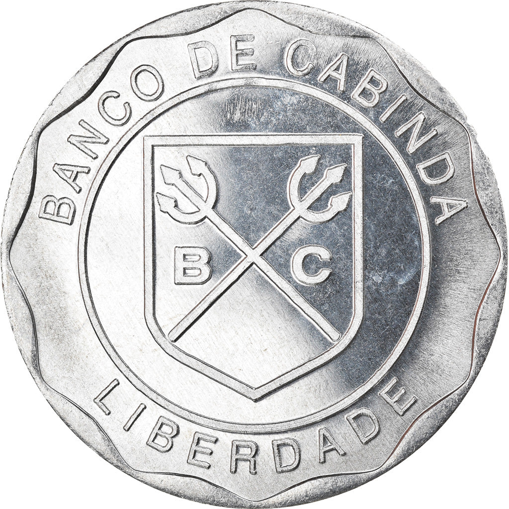 Monnaie, CABINDA, 1 billion de reais, 2018, Fondation de Cabinda, SPL, Aluminium
