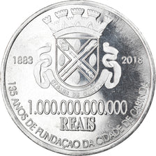 Münze, CABINDA, 1 billion de reais, 2018, Fondation de Cabinda, UNZ, Aluminium