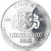 Monnaie, CABINDA, 1 billion de reais, 2018, Fondation de Cabinda, SPL, Aluminium