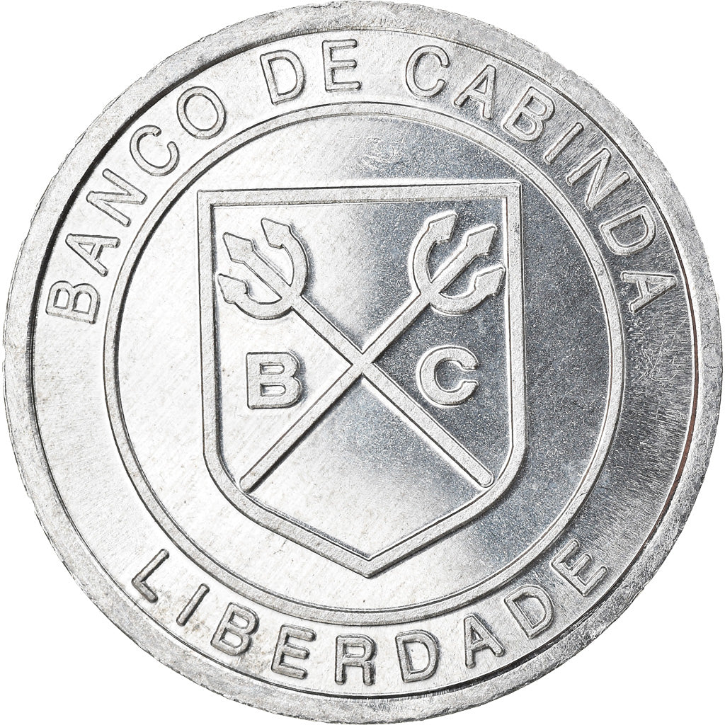 Coin, CABINDA, 250 milliards de reais, 2018, MS(63), Aluminum