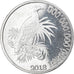 Moeda, CABINDA, 250 milliards de reais, 2018, MS(63), Alumínio