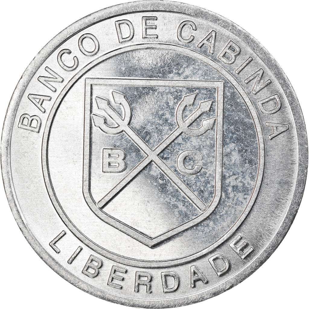 Coin, CABINDA, 500 milliards de reais, 2018, MS(63), Aluminum