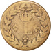 FRANCE, Louis XVIII, Decime, 1815, Strasbourg, KM #701, F(12-15), Bronze,...