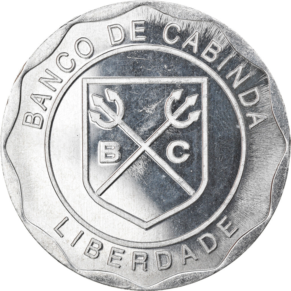 Coin, CABINDA, 1 billion de reais, 2018, MS(63), Aluminum