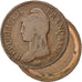 Francia, 1 Décime, 1799, Paris, MB, Bronzo, KM:644.1, Gadoury:187