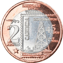 Coin, CABINDA, Independance anniversary, 2 Macutas, 2020, MS(63), Bi-Metallic