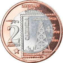 Coin, CABINDA, Independance anniversary, 2 Macutas, 2020, MS(63), Bi-Metallic