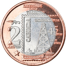 Coin, CABINDA, Independance anniversary, 2 Macutas, 2020, MS(63), Bi-Metallic