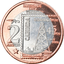 Coin, CABINDA, Independance anniversary, 2 Macutas, 2020, MS(63), Bi-Metallic