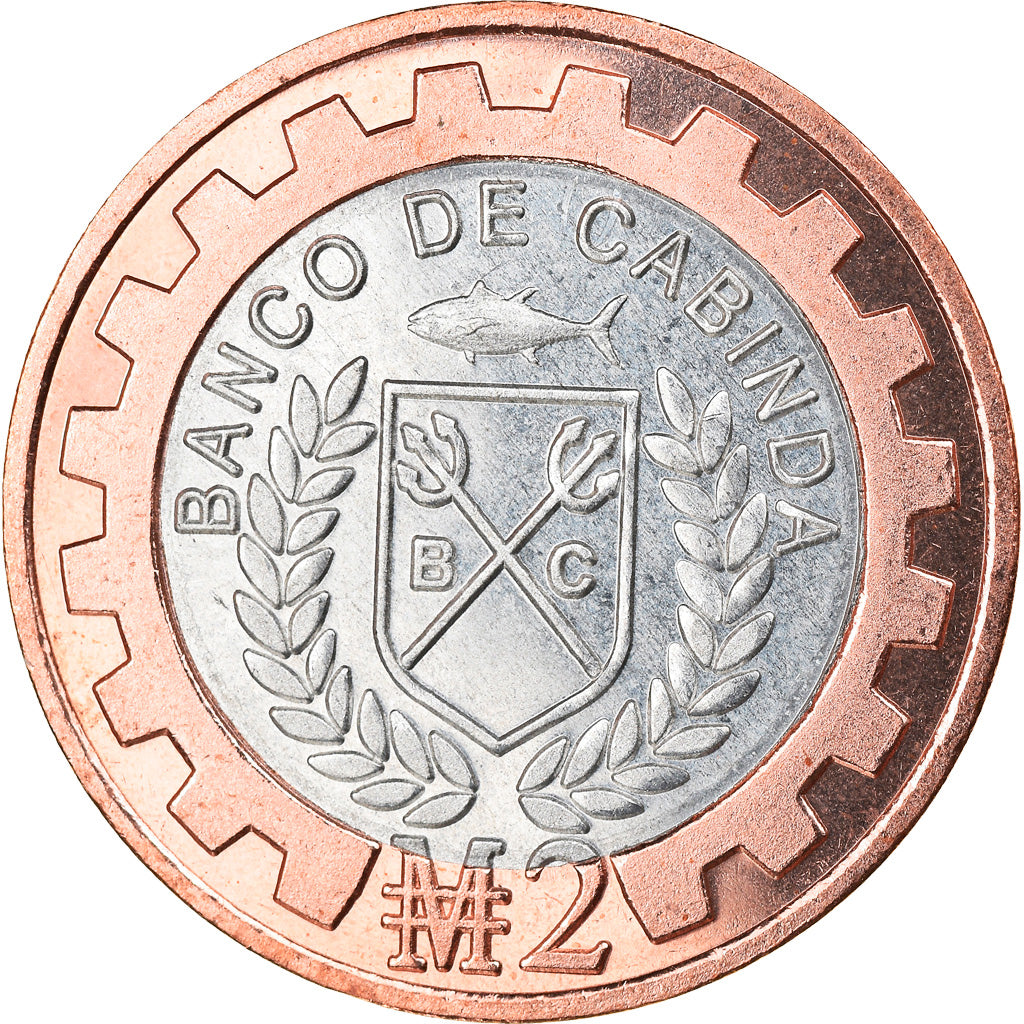 Moneta, CABINDA, ONU, 2 Macutas, 2020, SPL, Bi-metallico