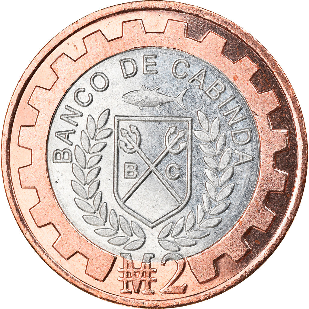 Moneta, CABINDA, ONU, 2 Macutas, 2020, SPL, Bi-metallico