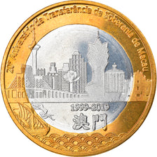 Münze, CABINDA, Macao sovereignty, 20 Macutas, 2019, UNZ, Bi-Metallic