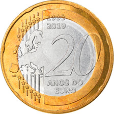 Moneta, CABINDA, 20th Anniversary, 20 Macutas, 2019, SPL, Bi-metallico