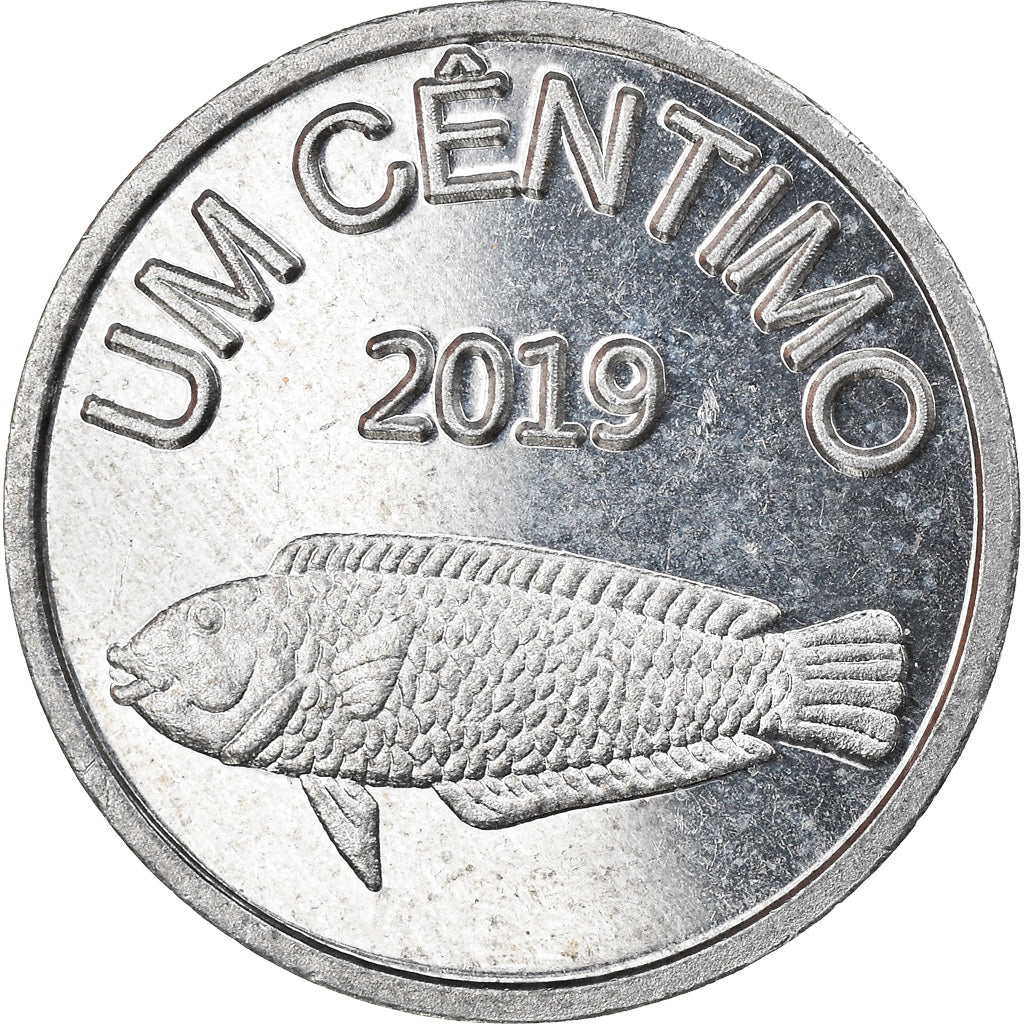 Münze, CABINDA, Centimo, 2019, UNZ, Aluminium