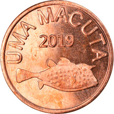 Moneta, CABINDA, Macuta, 2019, MS(63), Miedź