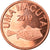 Coin, CABINDA, Macuta, 2019, MS(63), Copper