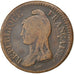 FRANCE, Dupré, Decime, 1800, Bordeaux, KM #644.8, VF(20-25), Bronze, Gadoury #..