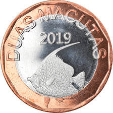 Münze, CABINDA, 2 Macutas, 2019, UNZ, Bi-Metallic
