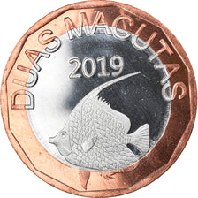 Moneta, CABINDA, 2 Macutas, 2019, SPL, Bi-metallico