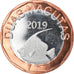 Coin, CABINDA, 2 Macutas, 2019, MS(63), Bi-Metallic