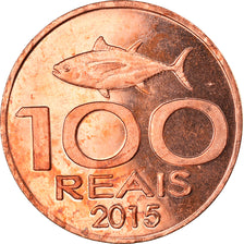 Münze, CABINDA, 100 Reais, 2015, UNZ, Kupfer