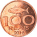 Münze, CABINDA, 100 Reais, 2015, UNZ, Kupfer