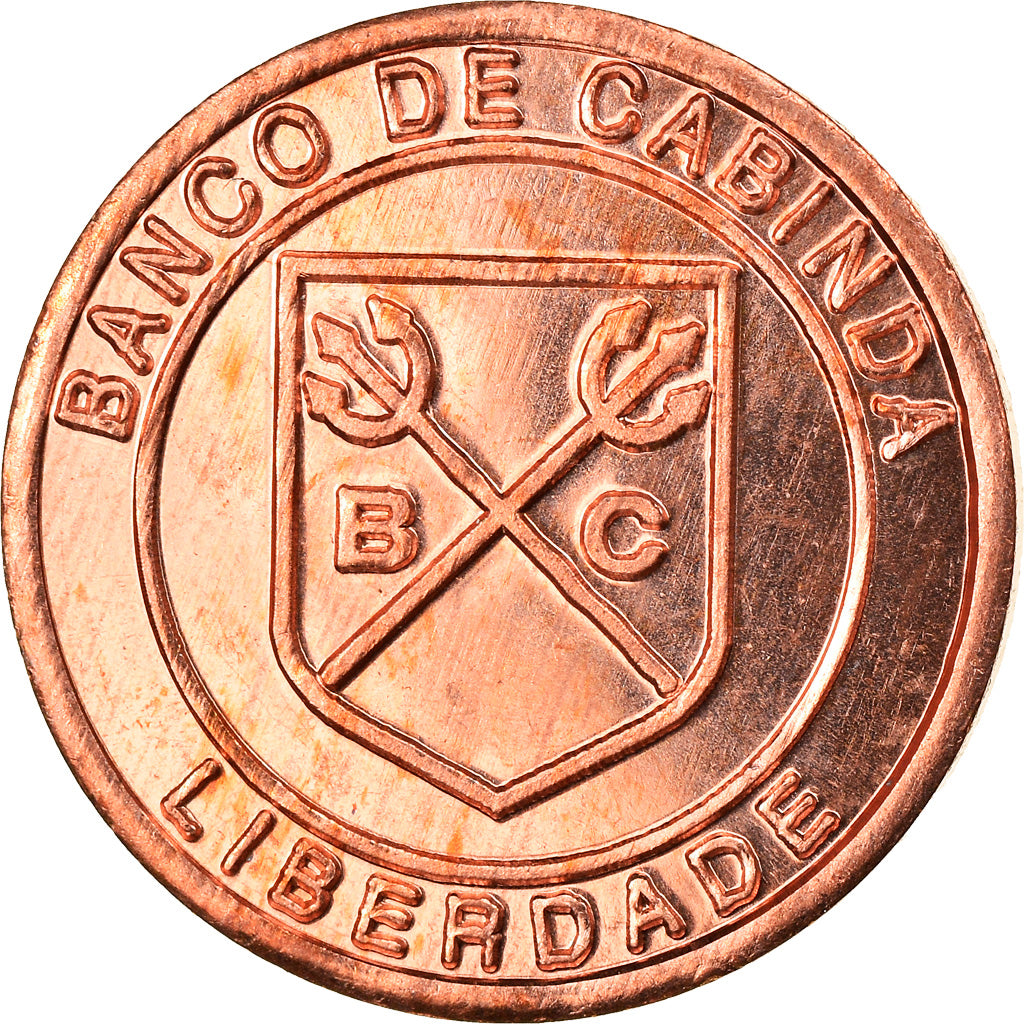 Münze, CABINDA, 100 Reais, 2015, UNZ, Kupfer