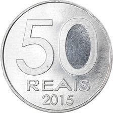 Münze, CABINDA, 50 Reais, 2015, UNZ, Aluminium