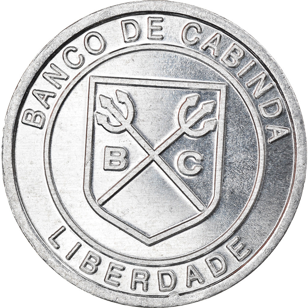 Münze, CABINDA, 50 Reais, 2015, UNZ, Aluminium