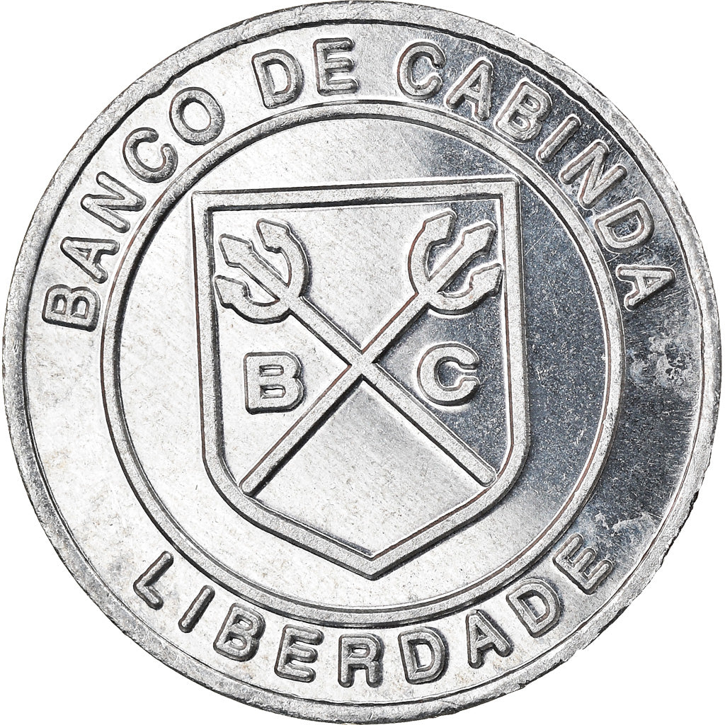 Moneta, CABINDA, 10 Reais, 2015, SPL, Alluminio