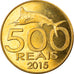 Coin, CABINDA, 500 reais, 2015, MS(63), Brass