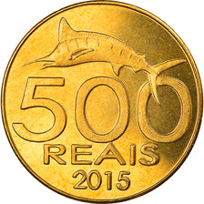 Moneta, CABINDA, 500 reais, 2015, SPL, Ottone