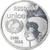 Moneta, CABINDA, 50000 reais, 2016, Unicef, SPL, Alluminio