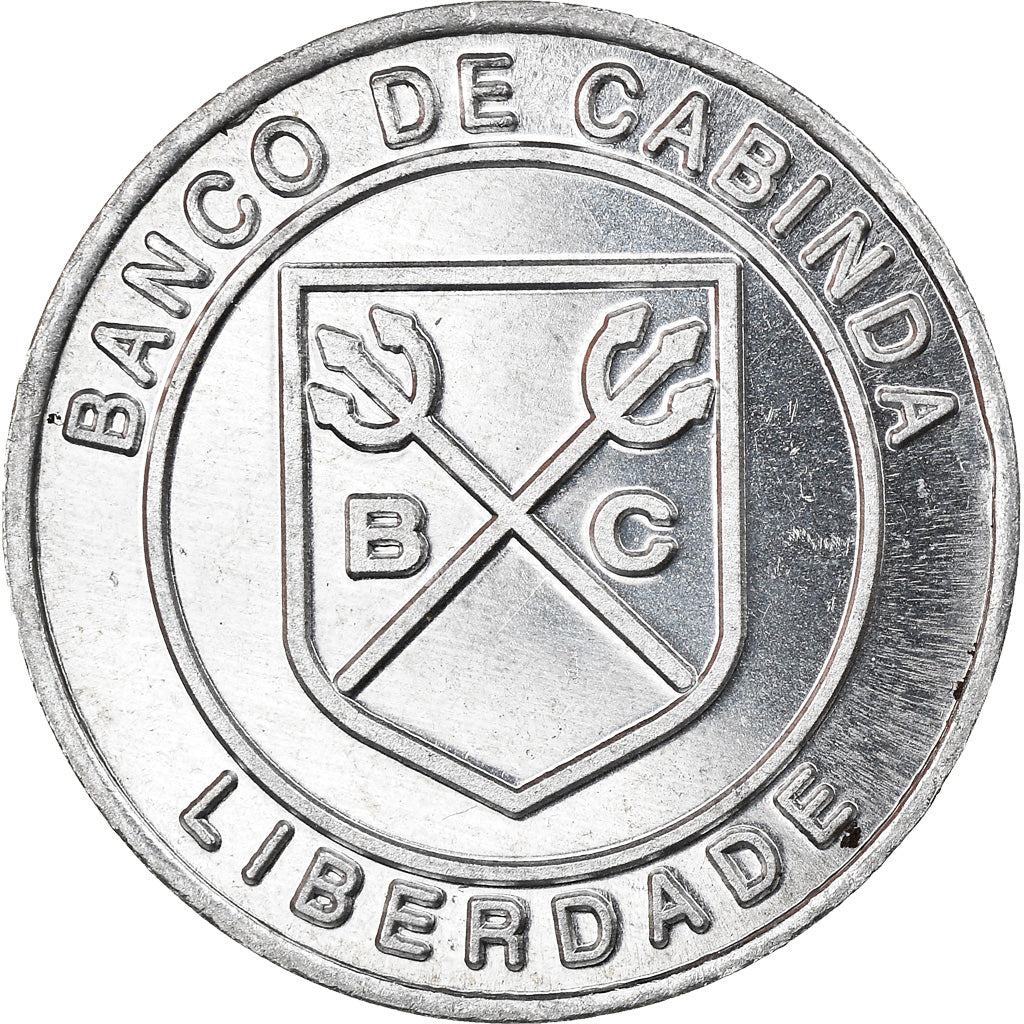 Coin, CABINDA, 10.000 reais, 2016, MS(63), Aluminum